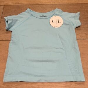 Caden Lane Sky Blue Short Sleeve Tee
